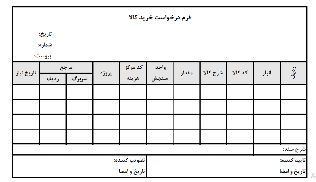 فایل اکسل انبارداری و مدیریت انبار در 10 شیت با قابلیت ویرایش - Image 4
